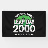 Phantastisch seit 2000 Leap Year Day Feb 29 Geburt Banner (Horizontal)