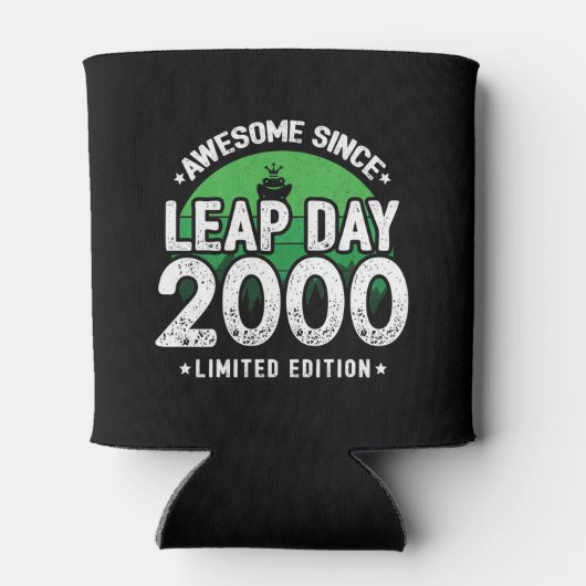 Phantastisch seit 2000 Leap Year Day Feb 29 Geburt Dosenkühler (Rückseite)