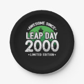 Phantastisch seit 2000 Leap Year Day Feb 29 Geburt Pappteller (Vorderseite)