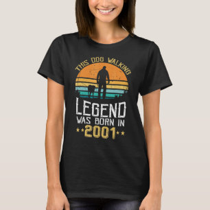 Phantastisch seit 2001 21. Geburtstag Hunde Männer T-Shirt