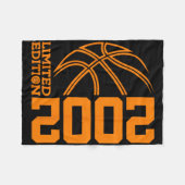 Phantastisch seit 2002 Geburtstag Bysketbyll Limit Fleecedecke (Vorderseite (Horizontal))