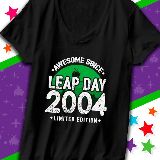 Phantastisch seit 2004 Leap Year Day Feb 29 Birthd T-Shirt