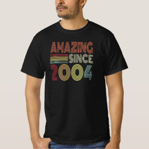 Phantastisch seit 2004 Retro Geboren 2004 Geburtst T-Shirt