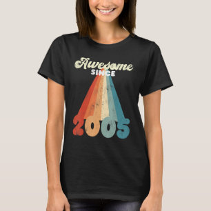 Phantastisch Seit 2005 17 Jahre Vintag 17. Geburts T-Shirt