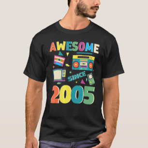 Phantastisch Seit 2005 Vintag 2005 17. Geburtstag  T-Shirt
