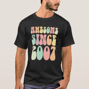 Phantastisch seit 2007 Geburtstag 15 Jahre alte Mä T-Shirt