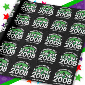 Phantastisch seit 2008 Leap Year Day Feb 29 Geburt Geschenkpapier