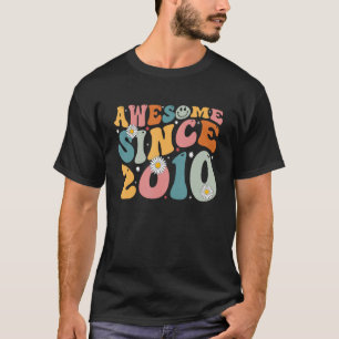 Phantastisch Seit 2010 15. Geburtstag Retro Gesche T-Shirt