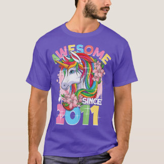 Phantastisch seit 2011 11. Geburtstagskarte 11 Jah T-Shirt