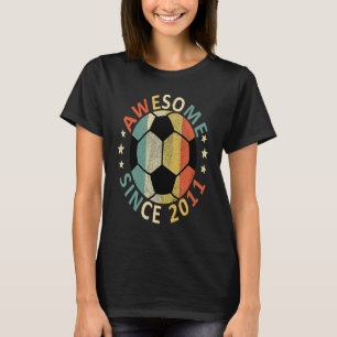 Phantastisch seit 2011 12. Geburtstag Boy Soccer P T-Shirt