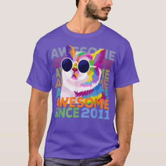 Phantastisch Seit 2011 Shirt Funny Cat Lover 11. B