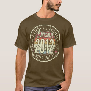 Phantastisch seit 2012 10. Geburtstag Geboren im J T-Shirt