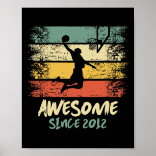 Phantastisch seit 2012 Geburtstag Bysketbyll Playe Poster