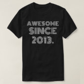 Phantastisch seit 2013 T-Shirt (Design vorne)