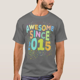 Phantastisch seit 2015 Funny Retro 7 Jahre alt 7.  T-Shirt