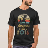 Phantastisch seit 2016 3 Jahre alter Dinosaurier G T-Shirt (Vorderseite)