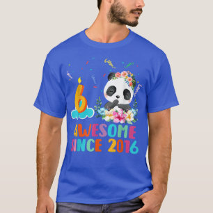Phantastisch seit 2016 6. Geburtstag 6 Jahre alt P T-Shirt