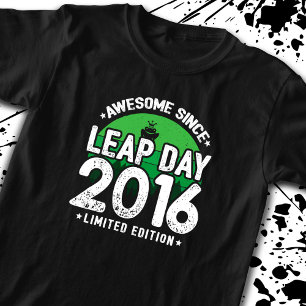 Phantastisch seit 2016 - Leap Day Leap Year Birthd T-Shirt