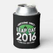 Phantastisch seit 2016 Leap Year Day Feb 29 Birthd Dosenkühler (Kanne Vorderseite)