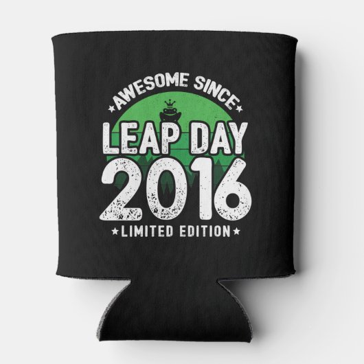 Phantastisch seit 2016 Leap Year Day Feb 29 Birthd Dosenkühler (Rückseite)