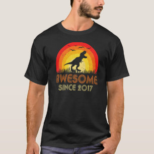 Phantastisch Seit 2017 Retro 5. Geburtstag Vintag T-Shirt