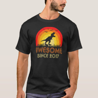 Phantastisch Seit 2017 Retro 5. Geburtstag Vintag  T-Shirt
