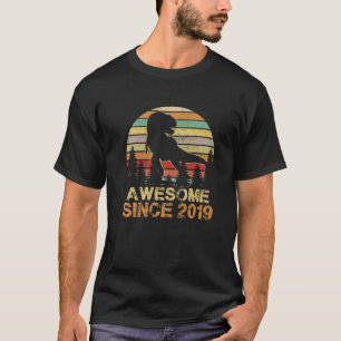 Phantastisch seit 2019 Dinosaurier T Rex 3Rd Gebur T-Shirt