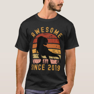 Phantastisch seit 2019 Dinosaurier T-Shirt