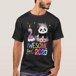 Phantastisch Seit 2020 2. Geburtstag 2 Jahr alt Pa T-Shirt