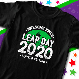 Phantastisch seit 2020 Leap Year Day Feb 29 Geburt T-Shirt