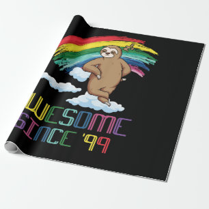 Phantastisch seit '99 24. Geburtstag Geschenkpapier