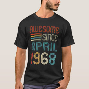 Phantastisch seit April 1968 54. Geburtstag 54 Jah T-Shirt