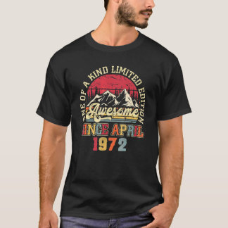 Phantastisch seit April 1972 50. Geburtstag 50 Jah T-Shirt