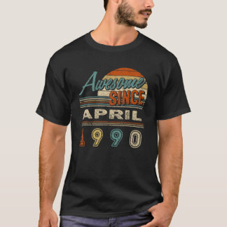 Phantastisch seit April 1990 31 Jahre 31St Quarant T-Shirt