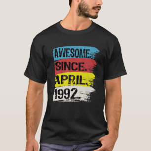 Phantastisch seit April 1992 Aries Girl Taurus Kin T-Shirt