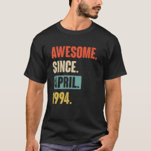 Phantastisch seit April 1994 Geburtstag 29. Dekora T-Shirt