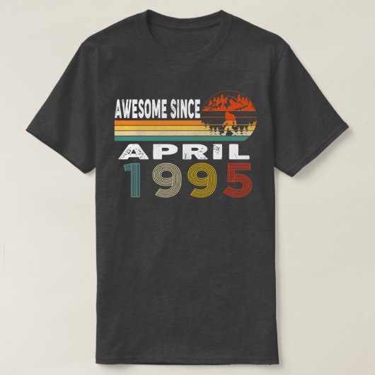 Phantastisch seit April 1995 T-Shirt (Design vorne)