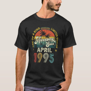 Phantastisch seit April 1995 Vintag 27. Geburtstag T-Shirt