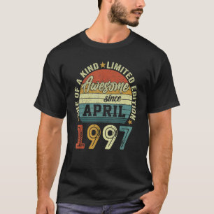 Phantastisch seit April 1997 25 Jahre alt 25. Gebu T-Shirt