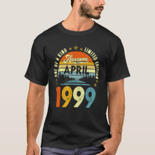 Phantastisch Seit April 1999 Vintag 23. Geburtstag T-Shirt