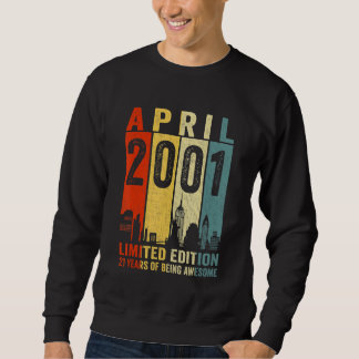 Phantastisch Seit April 2001 Vintag Ret. Sweatshirt