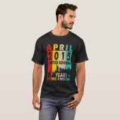 Phantastisch seit April 2015 Vintager Retr. T-Shirt (Vorne ganz)