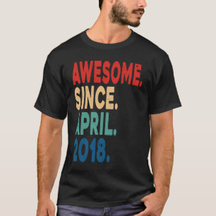 Phantastisch seit April 2018 5. Geburtstag 5 Jahre T-Shirt