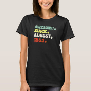Phantastisch seit August 1955 für das 67. Geburtst T-Shirt
