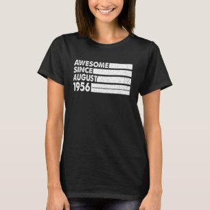 Phantastisch seit August 1956 67 Jahre alt 67 Jahr T-Shirt