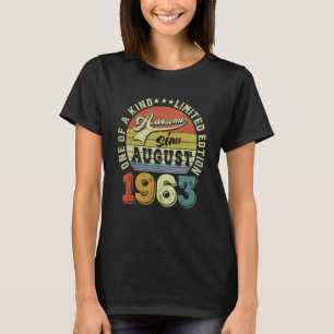 Phantastisch seit August 1963 59 Jahre alt 59. Geb T-Shirt