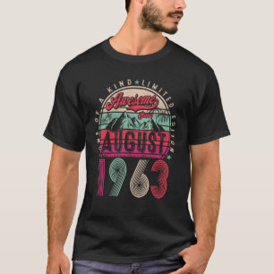 Phantastisch seit August 1963 60. Geburtstag 60 Ja T-Shirt