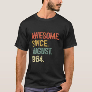 Phantastisch seit August 1964 59. Geburtstagsgesch T-Shirt