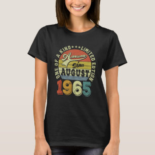 Phantastisch seit August 1965 57 Jahre alt 57. Geb T-Shirt