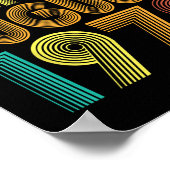 Phantastisch seit August 1978 Jahre 47. Geburtstag Poster (Ecke)